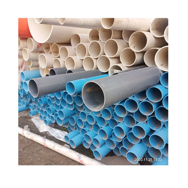 Large Diameter 20Mm-160Mm 100Mm 150Mm 1 2 3 4 5 6 Inch Plastic Clear Transparent Rigid Pvc-U Pvcu Pvc U Water Pipe