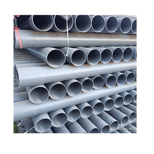 Large Diameter 20Mm-160Mm 100Mm 150Mm 1 2 3 4 5 6 Inch Plastic Clear Transparent Rigid Pvc-U Pvcu Pvc U Water Pipe