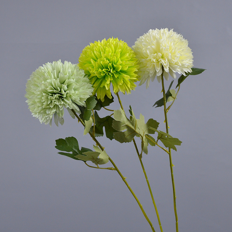 Hot Selling Wedding Decoration Silk Dandelion Flowers 55Cm Artificial Dandelion For Home Decoration