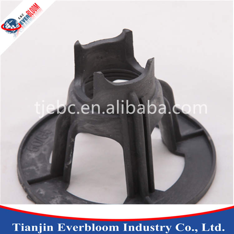 Building Plastic Rebar Spacers,Black Plastic Reinforced Concrete Spacer