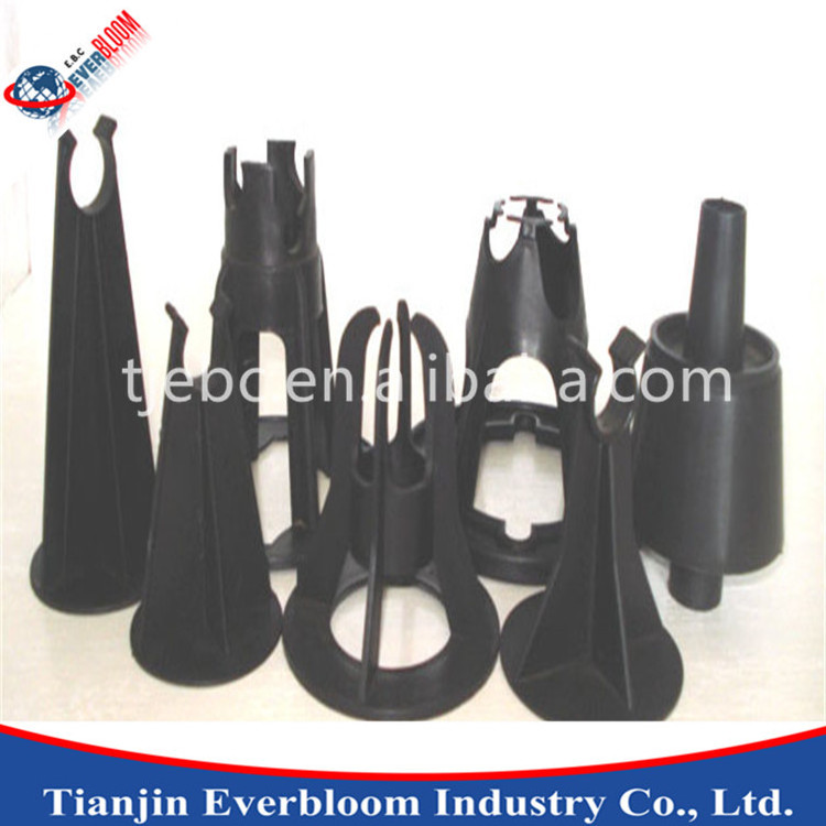 Building Plastic Rebar Spacers,Black Plastic Reinforced Concrete Spacer