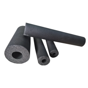 Black Rubber Insulation Tube Closed Cell Foam Rubber Pipe Insulation