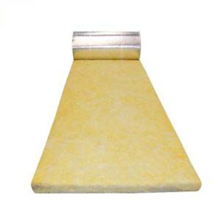 Fiberglass Insulation Blanket Soundproof Insulation Material Yellow High Density Glass Wool for Drywall Insulation