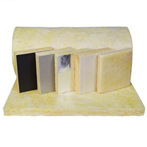 Fiberglass Insulation Blanket Soundproof Insulation Material Yellow High Density Glass Wool for Drywall Insulation