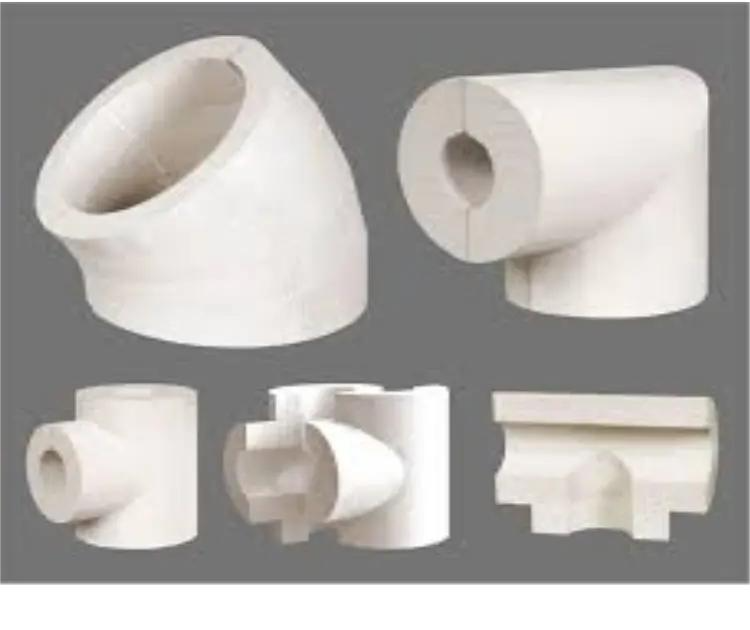 ECOIN Industrial Thermal Insulation 1050C Calcium Silicate Pipe, Board, block, and curved segments