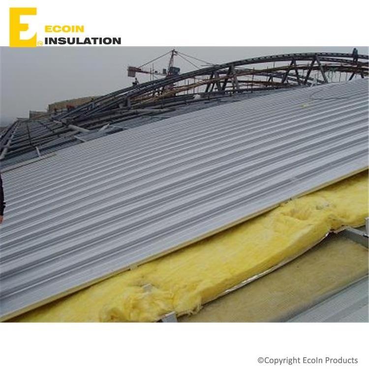 yellow fiberglass wool roof insulation, insulation fiberglass mat, heat insulation fiberglass wool batt