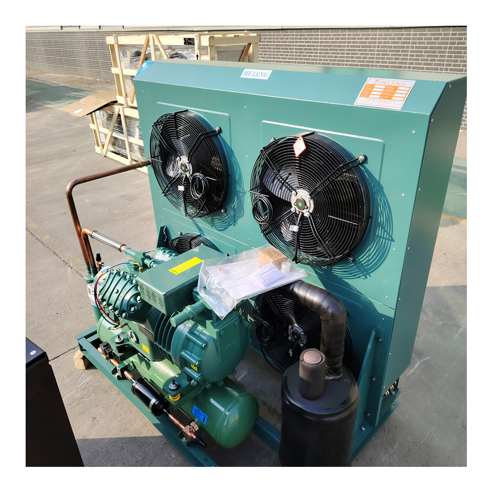 2 hp condensing unit refrigeration air cooled condensing unit piston compressor refrigeration unit