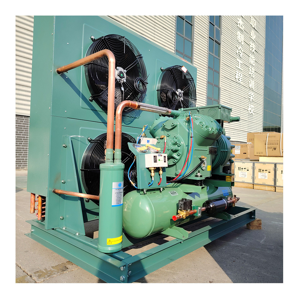 2 hp condensing unit refrigeration air cooled condensing unit piston compressor refrigeration unit