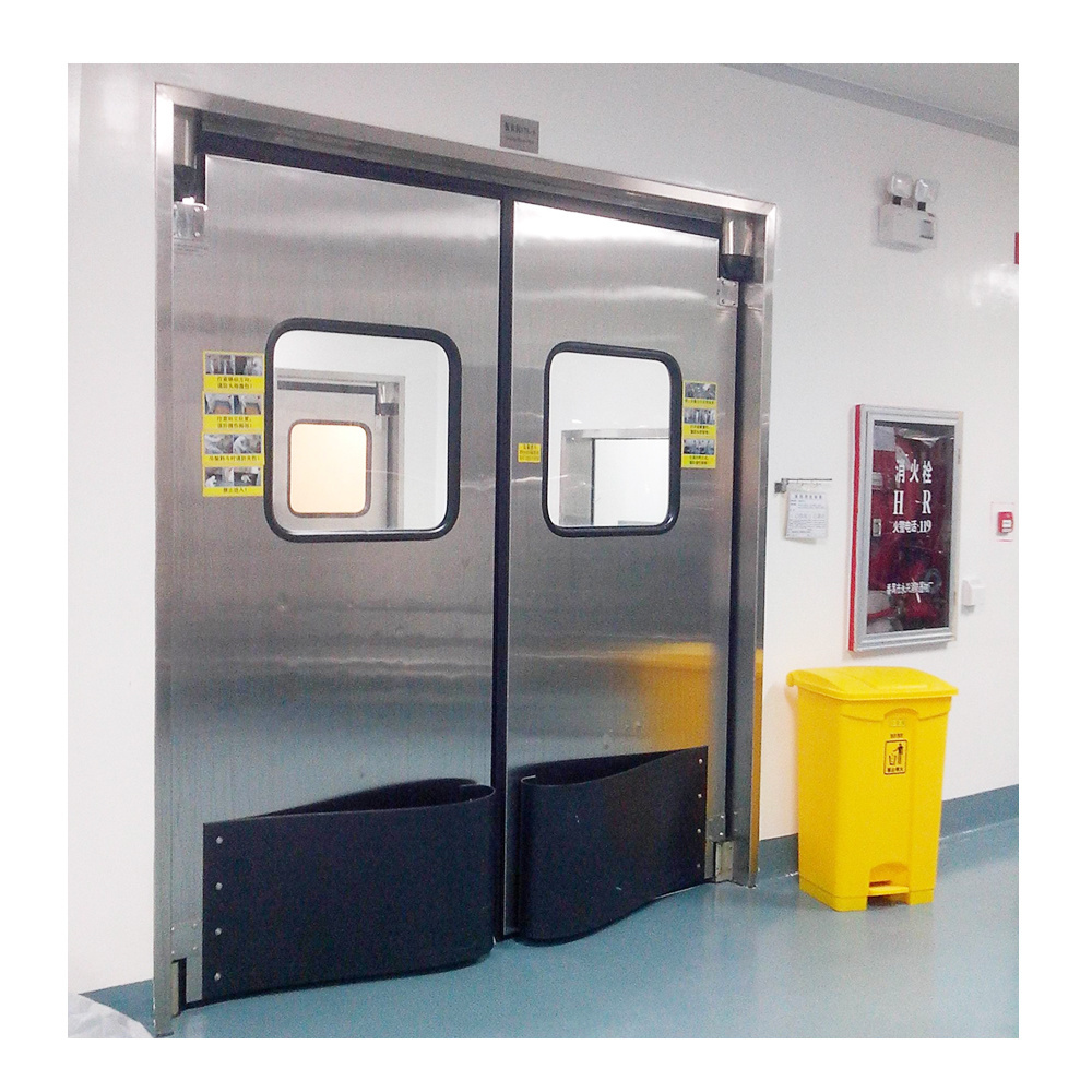 Cold storage Cold room interior door with CE certificates sliding door with PU insulation and smooth sliding system