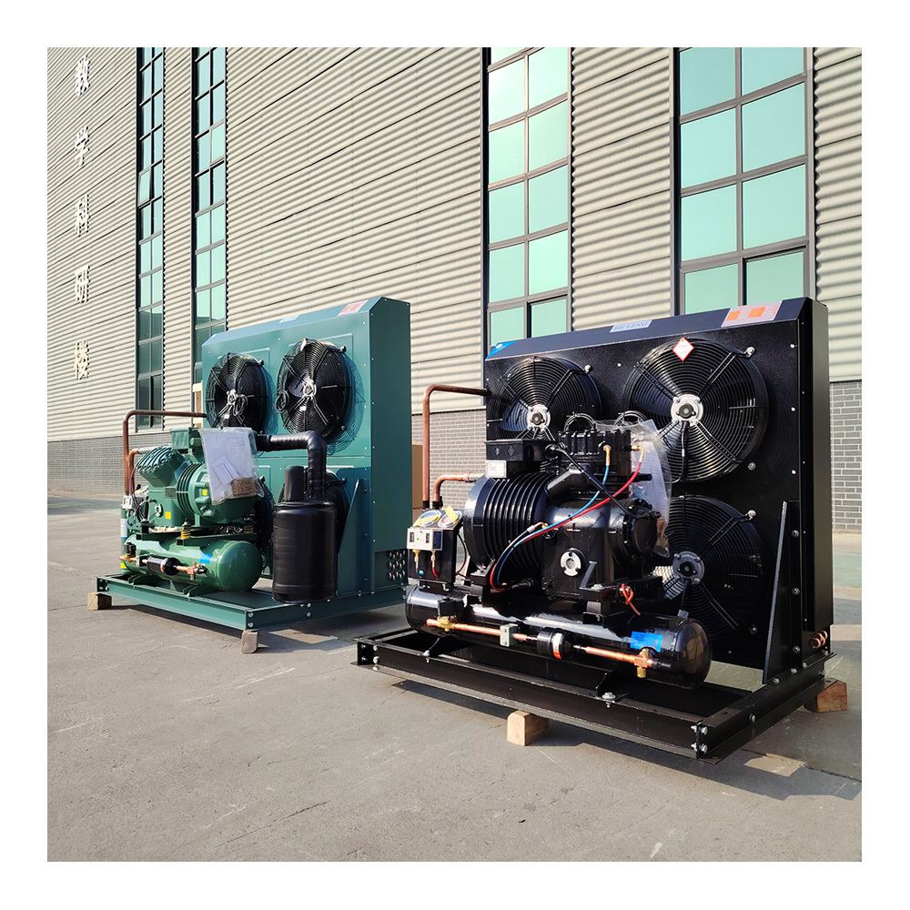 2 hp condensing unit refrigeration air cooled condensing unit piston compressor refrigeration unit