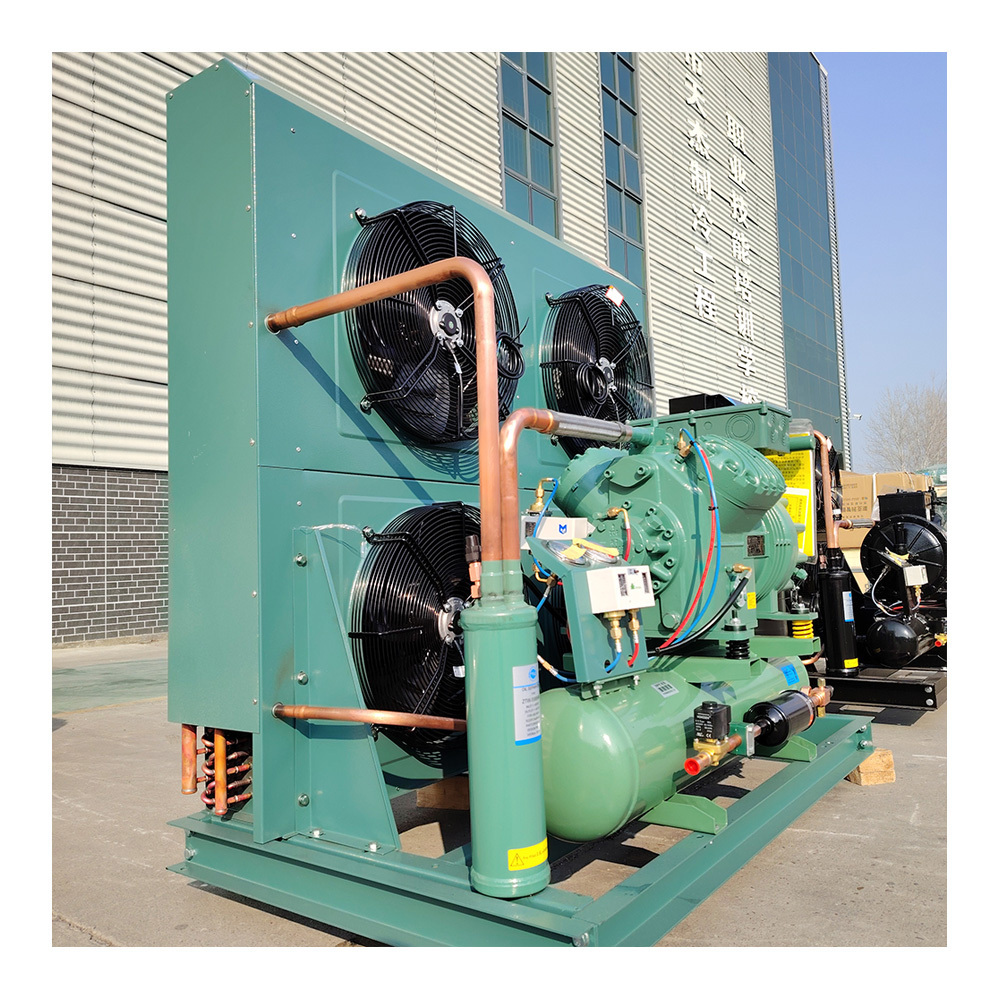 2 hp condensing unit refrigeration air cooled condensing unit piston compressor refrigeration unit