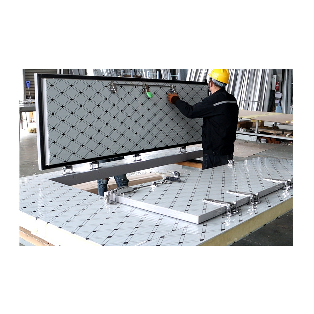 Walk in cooler pu insulation panels cold room with hinge/sliding door