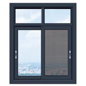 New Aluminum Hurricane Impact Window Frame Soundproof Louvers Aluminium Windows Casement Window