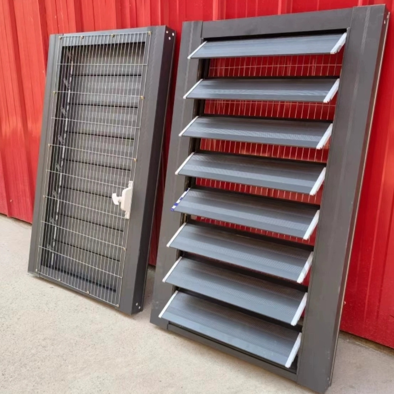 Customized Fabrication High Quality Aluminum Rotate Louver/Aluminum Shutters for construction Windows louvers aluminium windows