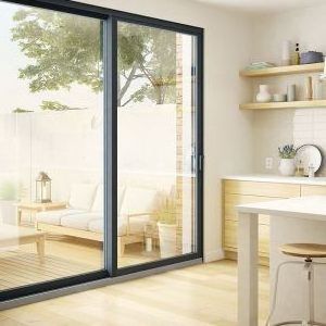 Wholesale Security Sliding Door Multi Panel Glass Doors Aluminium Frame Windproof Slide Smoothly Doors for Houses