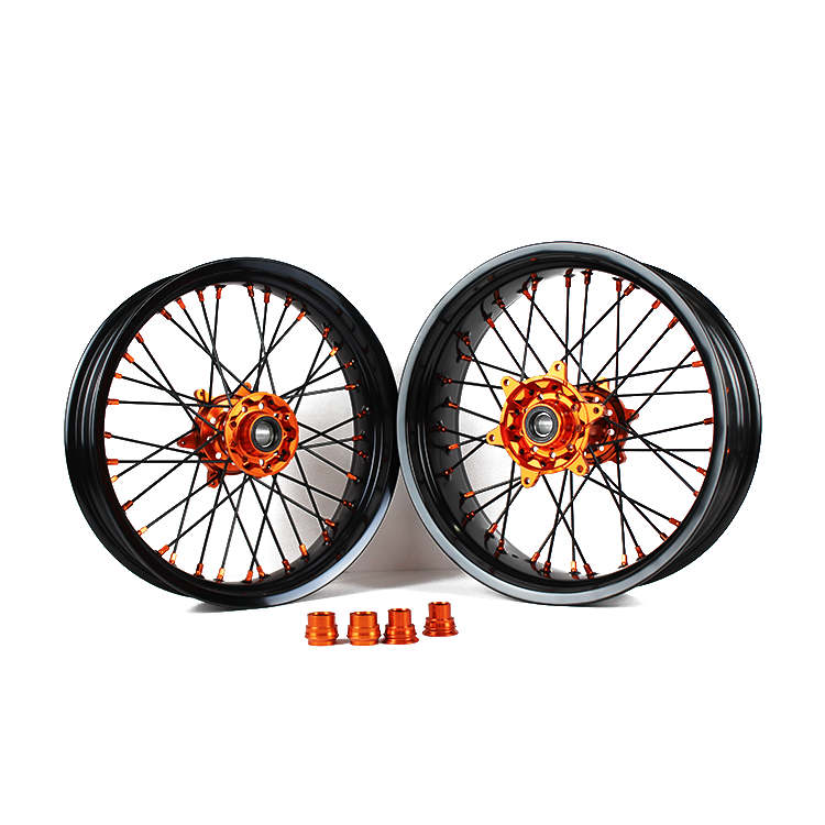 Factory CNC 16/17  Inch Motorcycle  accessories Supermoto Wheel Aluminum Alloy Rim For KTM EXC SXF