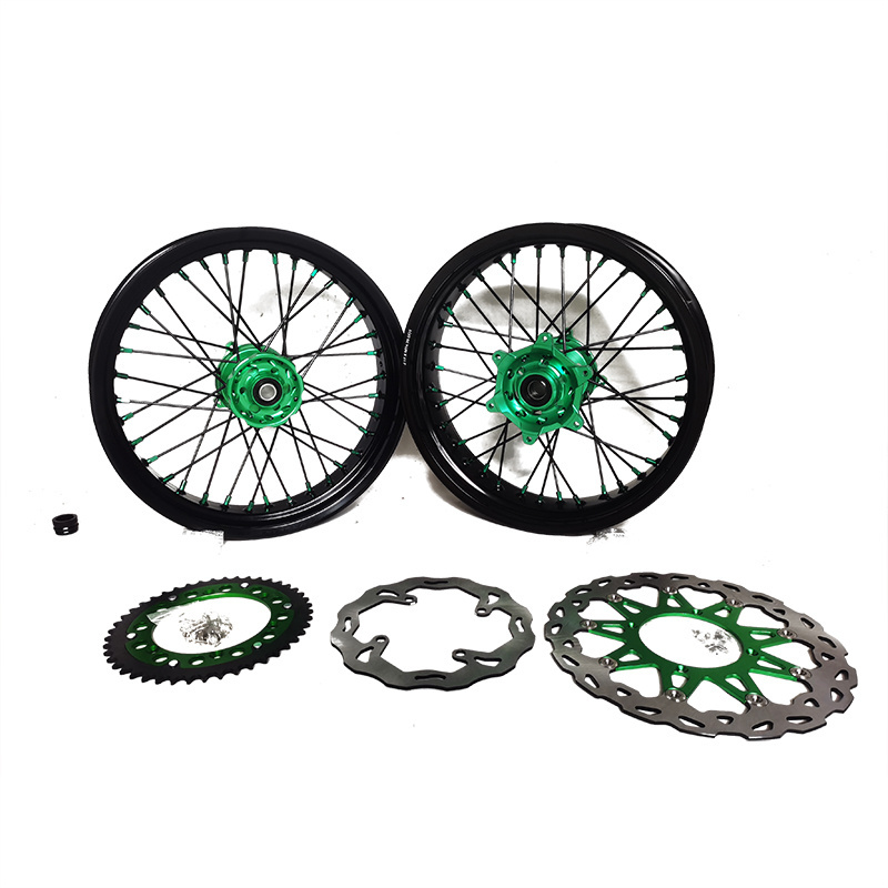 Factory Directly Aluminum Alloy 17 inch Supermoto Wheels Pit Bike for KXF250 KXF450