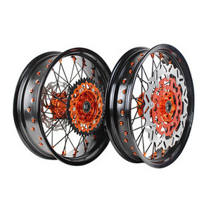 Factory CNC 16/17  Inch Motorcycle  accessories Supermoto Wheel Aluminum Alloy Rim For KTM EXC SXF