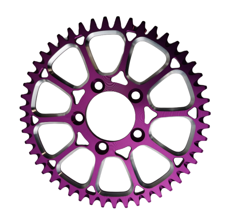 2023 Hot selling Electric dirt Bike Rear sprocket 64T 62T 60T aluminum Rear crowns for Surron Light Bee