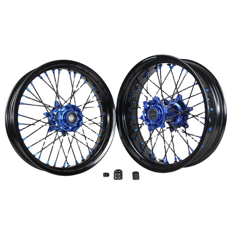 lowest price 17 Inch Motorcycle wheels hoops Supermoto rims for CR CRF 125/250/450