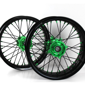 Factory Directly Aluminum Alloy 17 inch Supermoto Wheels Pit Bike for KXF250 KXF450