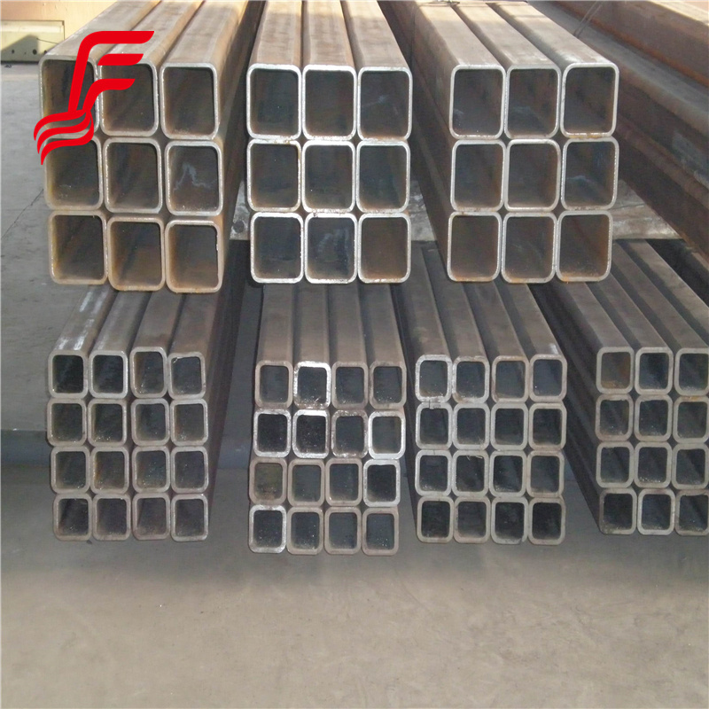 50x50mm Black Rectangular Iron Tube 3x2 Steel Rectangular Tube