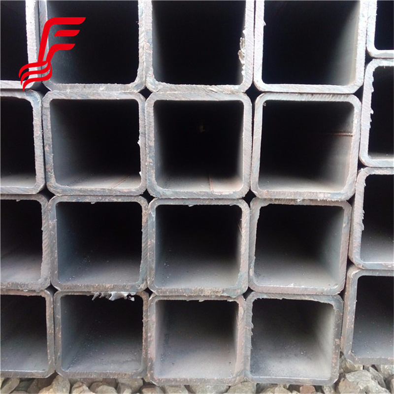 50x50mm Black Rectangular Iron Tube 3x2 Steel Rectangular Tube