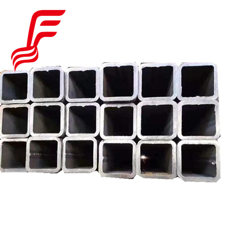 50x50mm Black Rectangular Iron Tube 3x2 Steel Rectangular Tube