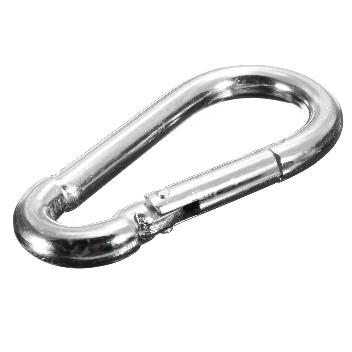 40mm 50mm 60mm 80mm 90mm 100mm 110mm 120mm 140mm Stainless Steel Spring Snap Hook Carabiner