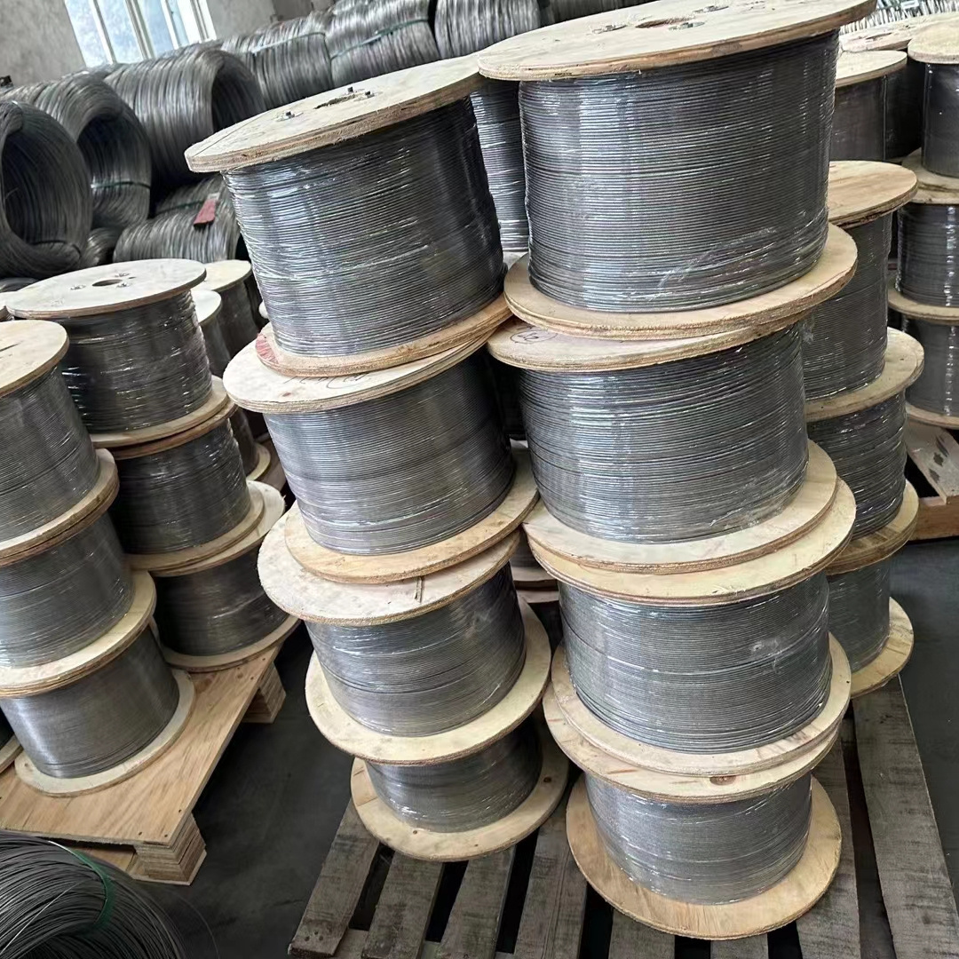 Factory Production Stainless Steel Wire Rope Cable 1mm 2mm 3mm 4mm 5mm 6mm 8mm