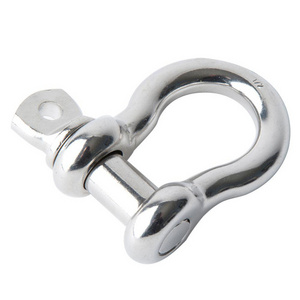 Heavy Duty 304/316 Stainless Steel G209 US Type Shackle Bow Shackle For Lifting Rigging