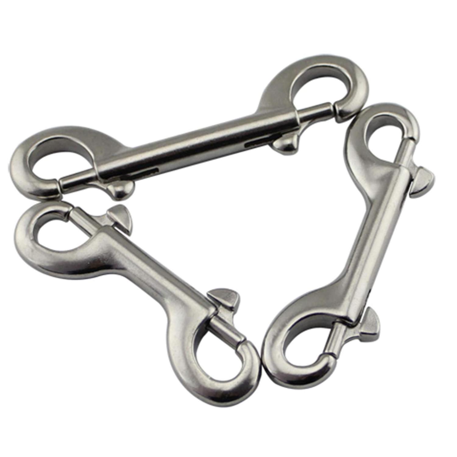 316 Stainless Steel Double Ended Bolt Snap Hook 4-1/2