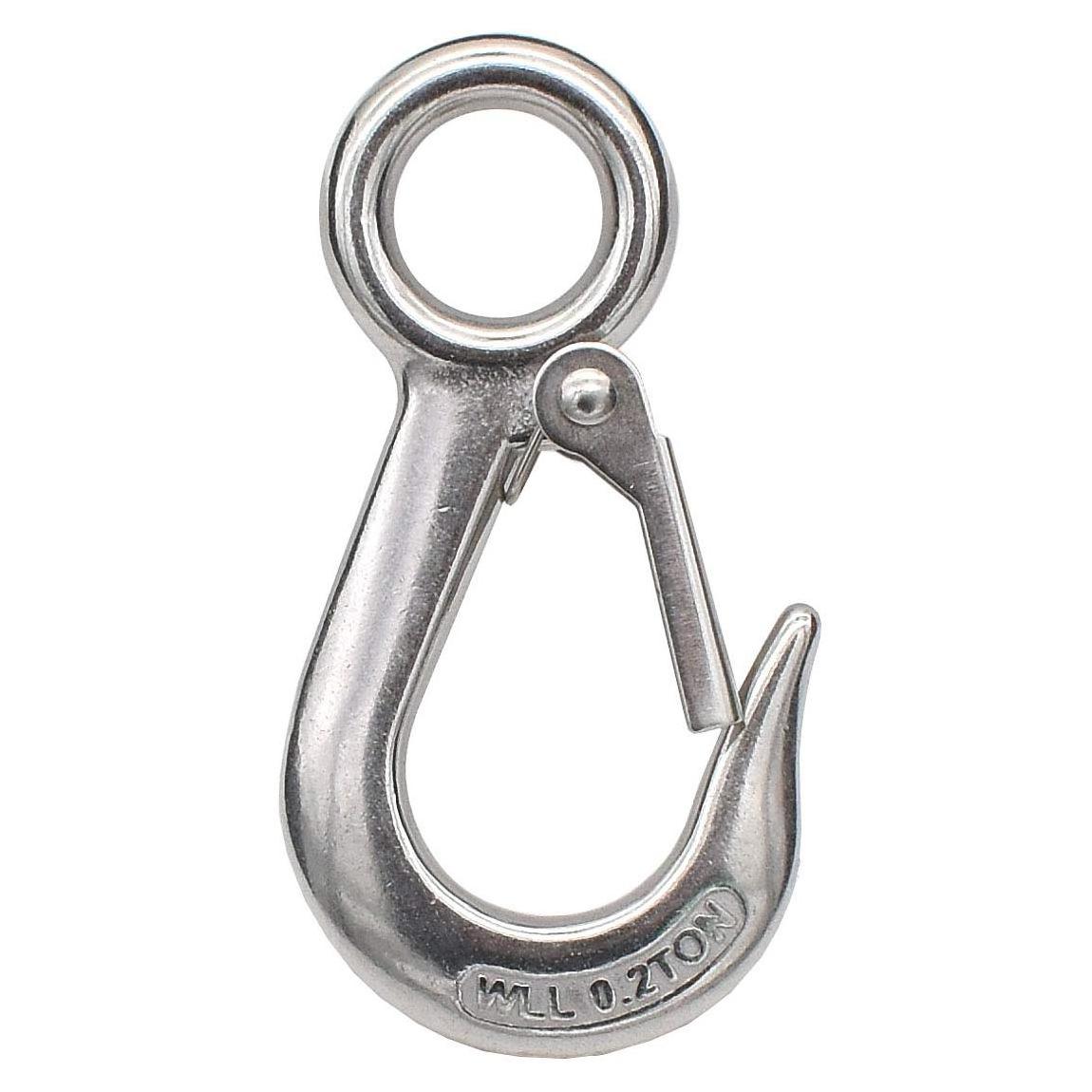 1T Crane Scale Stainless Steel Lifting Hook Eye Slip Hooks