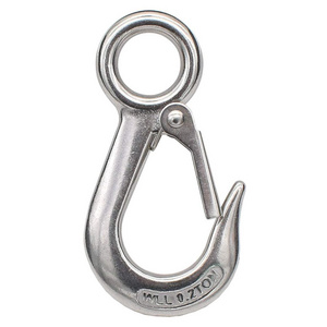 1T Crane Scale Stainless Steel Lifting Hook Eye Slip Hooks