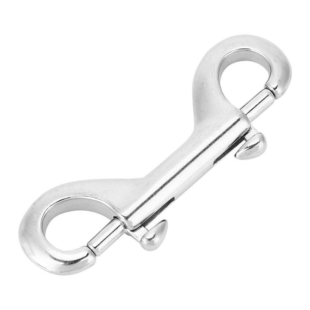 316 Stainless Steel Double Ended Bolt Snap Hook 4-1/2