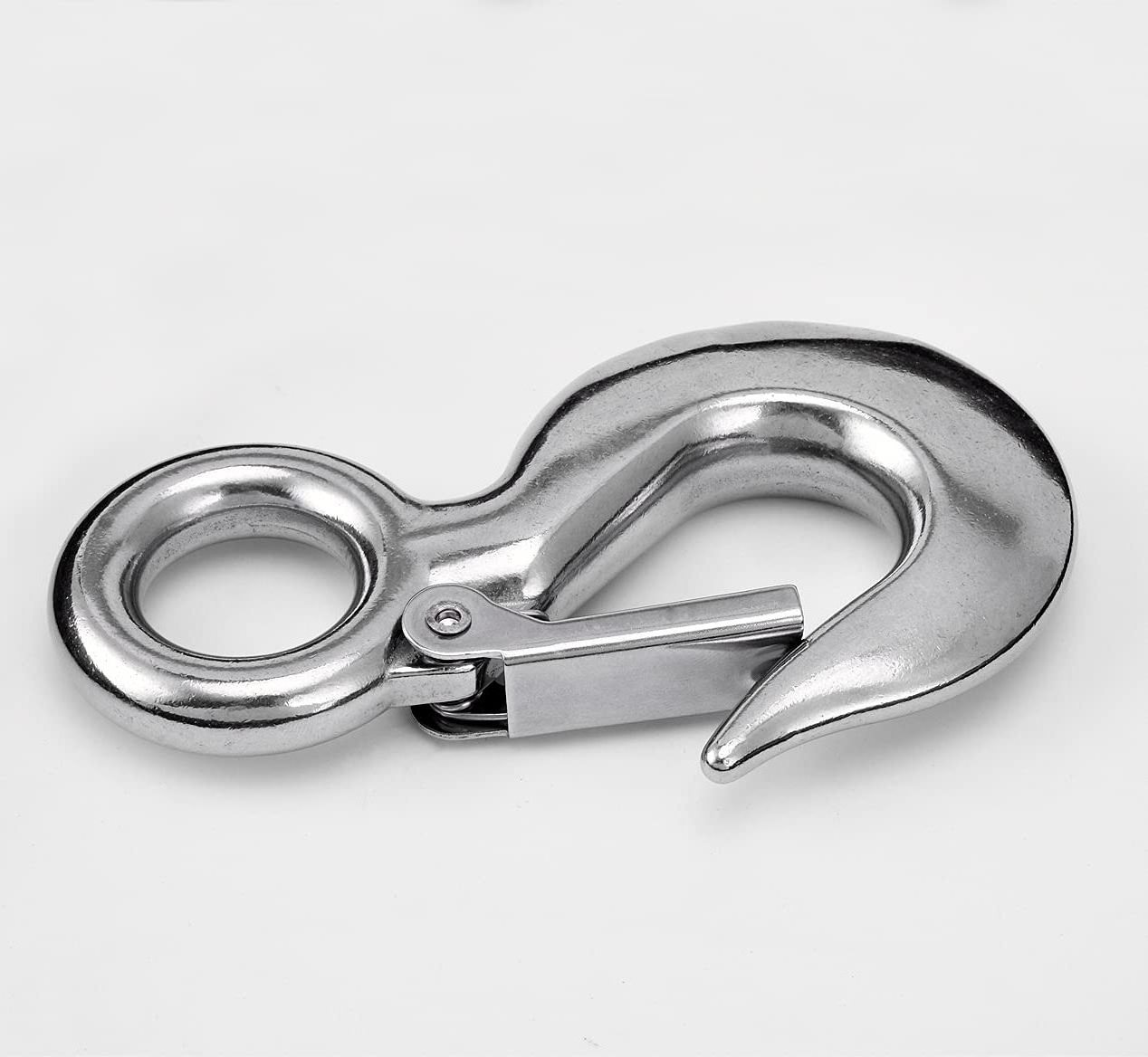 1T Crane Scale Stainless Steel Lifting Hook Eye Slip Hooks