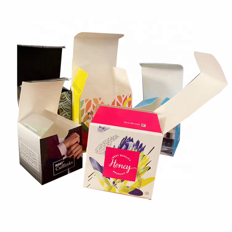 Custom Luxury Lipstick Eye Serum Card Paper Packaging Box Eco Friendly Skincare Fragrance Box Packaging