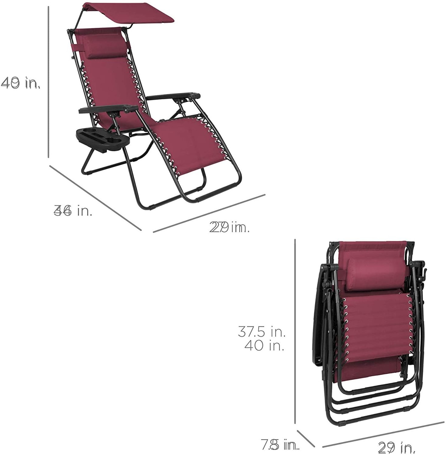 Eco-friendly multi-functional recliner easy set up unique chaise oversized lounge chair