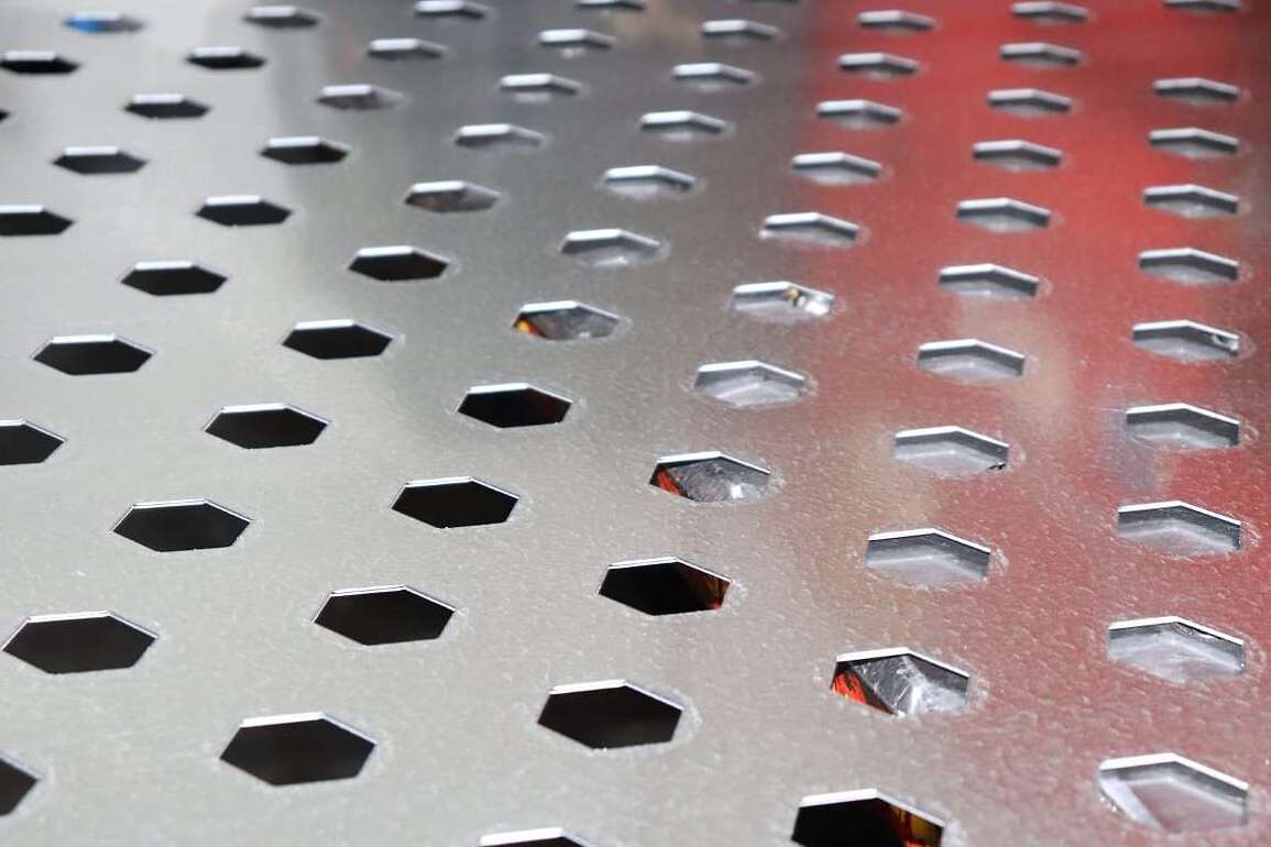 Stainless Steel Anti Slipping Ss Perforated Screen Mesh Sheet 201 304