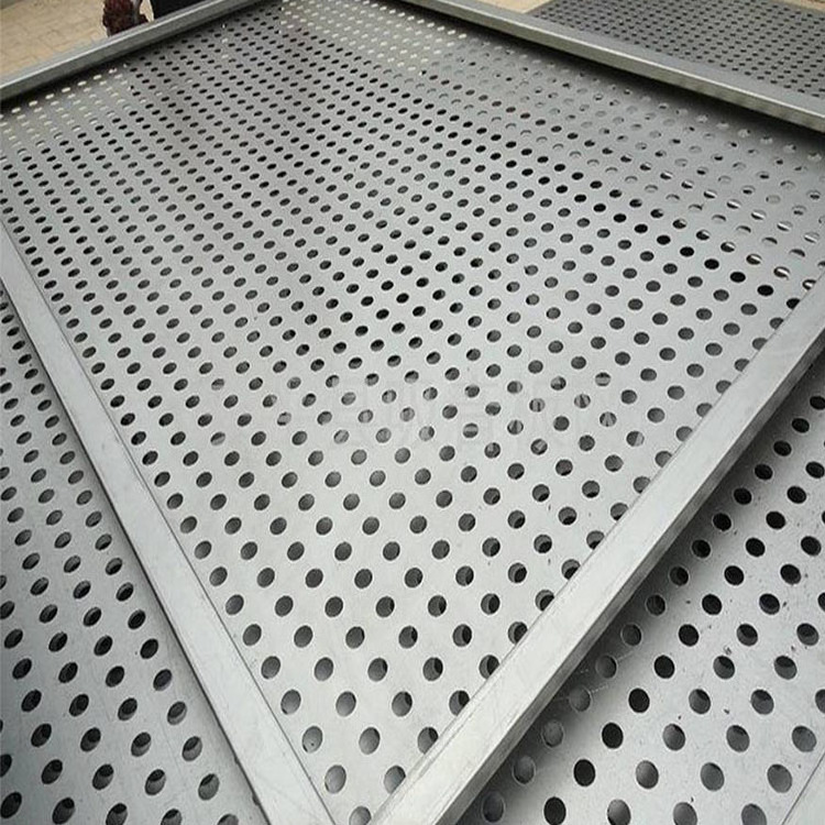 High quality different Round hole Aluminum plate perforated round holes metal sheet 1050 1060 Punching Metal Plate