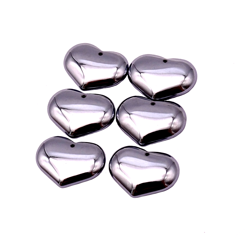 Wholesale Hot Selling Sliver Pendant Terahertz Heart Pendent Necklace For Men Women Ladies Gift