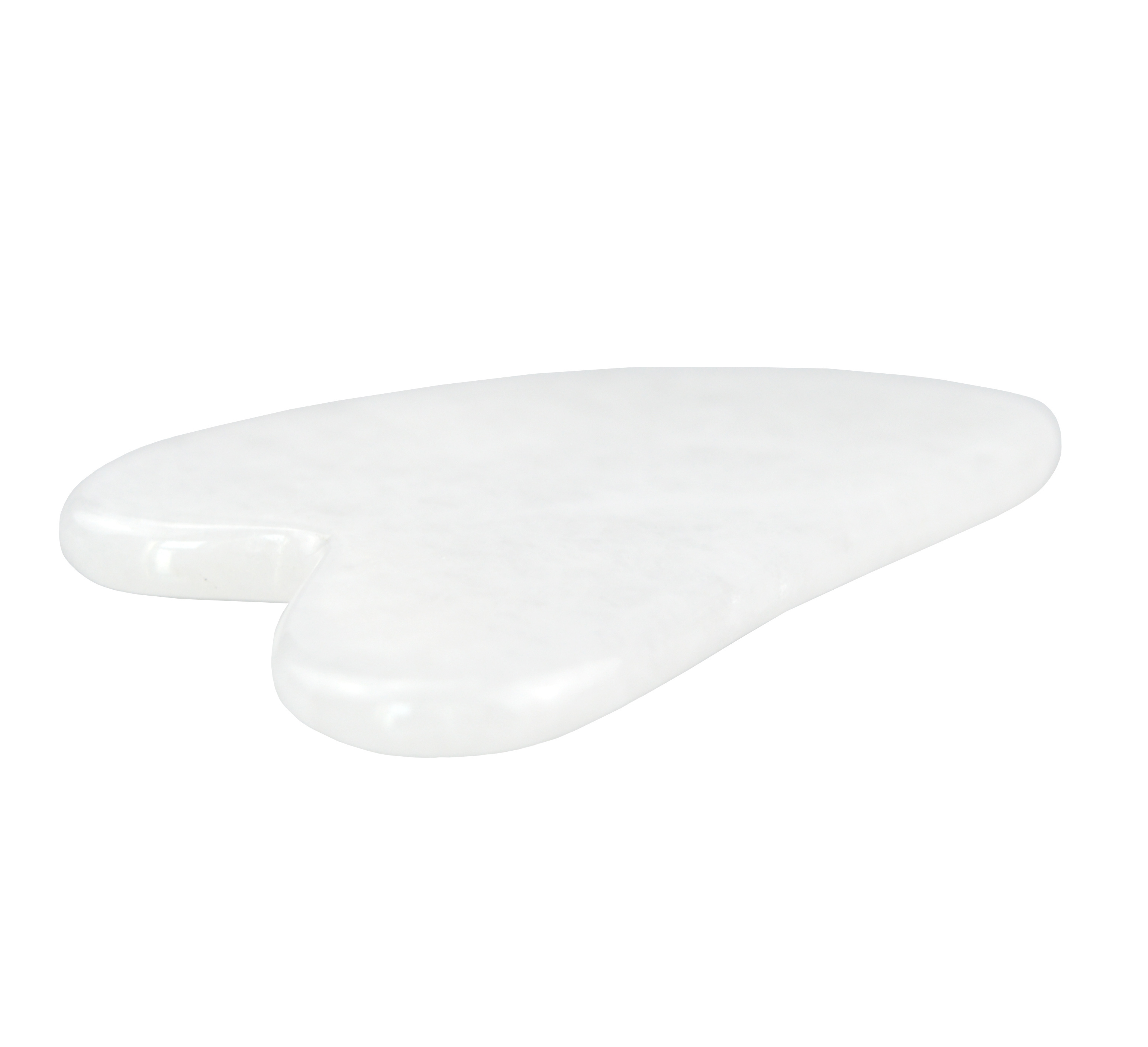 High Quality White Jade Gua Sha Board For Beauty Facial Lifting Reduce Wrinkle Guasha Tool