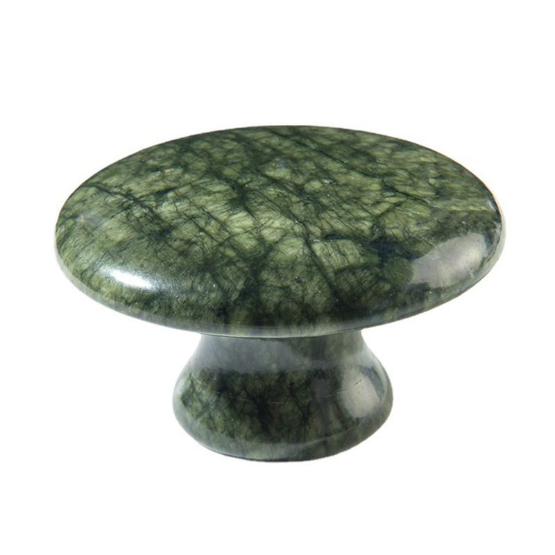 Large Xiuyan Jade Mushroom Gua Sha Beauty Massage Stick Beauty Salon Meridian Massage Stone