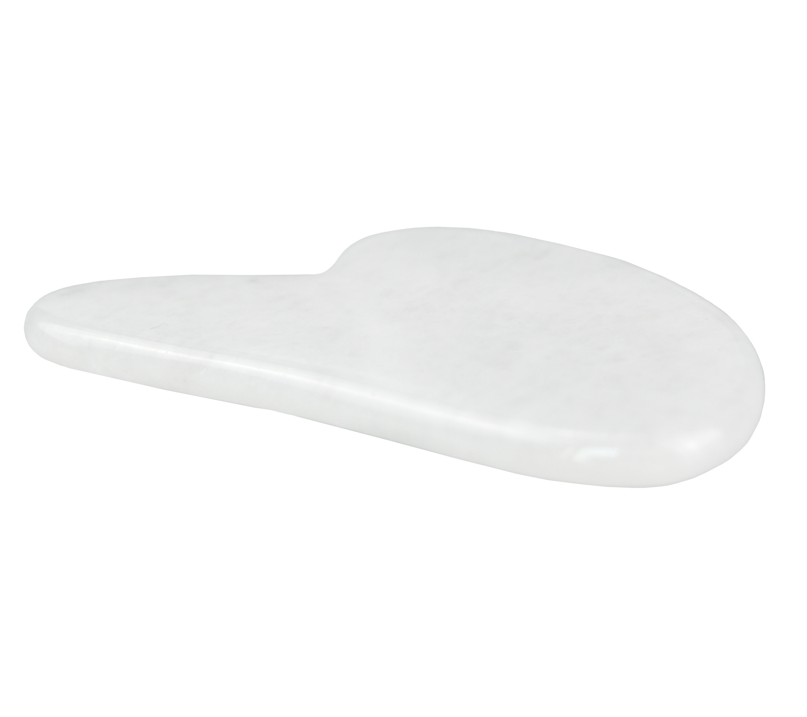 High Quality White Jade Gua Sha Board For Beauty Facial Lifting Reduce Wrinkle Guasha Tool