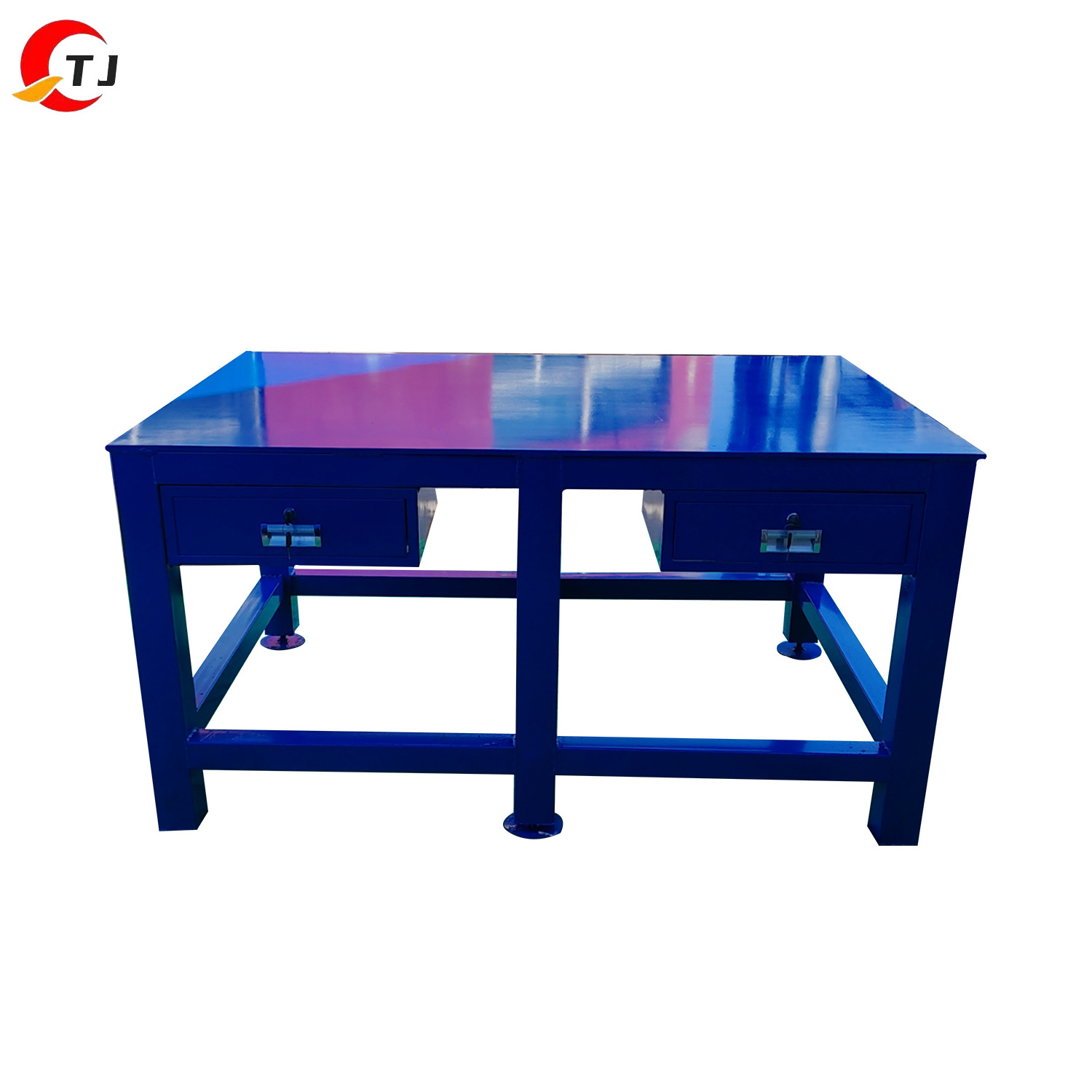 Industrial 2000*1000*800mm Heavy Duty Steel Welding Layout Assembly Work Bench Table