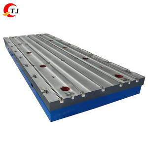 Industrial measuring tools cast Iron T slotted surface plates inspection table manufacturer