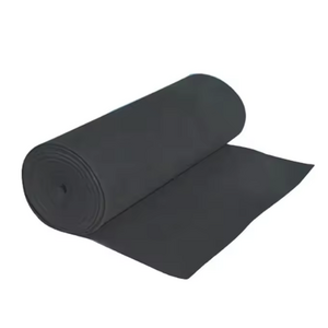 PANOF Felt with aluminum film for clothing Fire Retardant Carbon Fiber Fabric A1 Pre-oxidation Fiber Fabric Fire Proof Felt