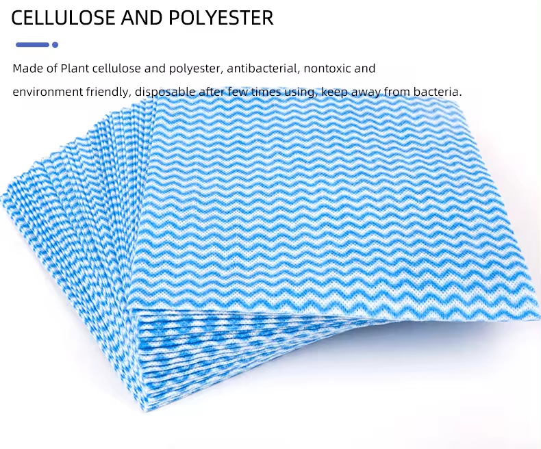 Oem Reusable Cleaning Wipe Household &Kitchen Towels Disposable Cleaning Cloth Reusable Kitchen Paper Towels