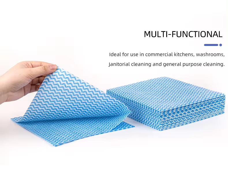 Oem Reusable Cleaning Wipe Household &Kitchen Towels Disposable Cleaning Cloth Reusable Kitchen Paper Towels