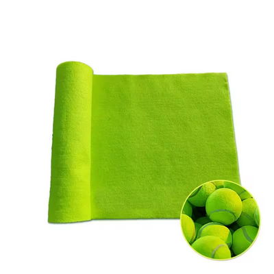 230 gsm - 580 gsm Tennis Ball Felt With Bright Silk Custom Needle Punched Felt Fabric for Tennis Balls